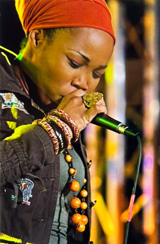 Reggae singer Queen Ifrica